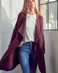 e Luna Chunky Sweater Knit Cardigan