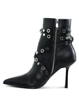 Jaunts Eyelets & Studs Harness Ankle Boots