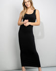 Zenana Scoop Neck Sleeveless Maxi Dress