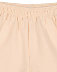 Lilou Cream Sweat Shorts