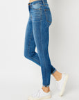 Judy Blue Full Size Cuffed Hem Skinny Jeans