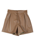 Lilou Vegan Leather Shorts