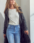 e Luna Chunky Sweater Knit Cardigan