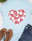 Multiple Heart Graphic Tee PLUS