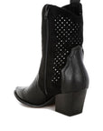 Prosia Rhinestone-Studded Cowboy Boots