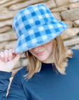 Super Cozy Checkered Bucket Hat