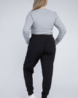 Plus-Size Jogger Pants