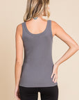 Culture Code Full Size Ribbed Scoop Neck Tank