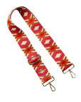 Thomas and Lee Co Diamond Embroidered Bag Strap  3 Colors available