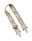 Thomas and Lee Co Diamond Embroidered Bag Strap  3 Colors available