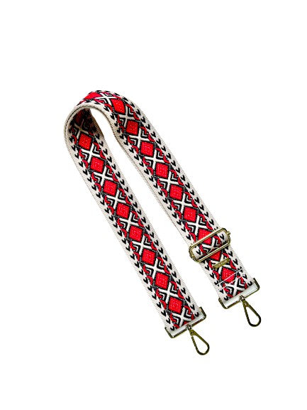 Thomas and Lee Co Aztec Diamond Guitar Bag Strap  9 Colors available