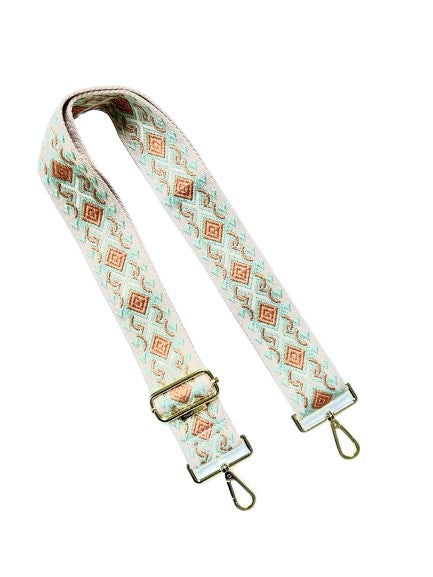 Thomas and Lee Co Aztec Diamond Guitar Bag Strap  9 Colors available