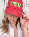 Fa La La Vintage Patch Hat