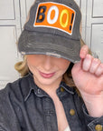 Boo Vintage Patch Hat