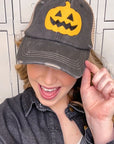 Pumpkin Vintage Patch Hat