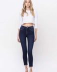 VERVET by Flying Monkey High Rise Ankle Skinny Jeans