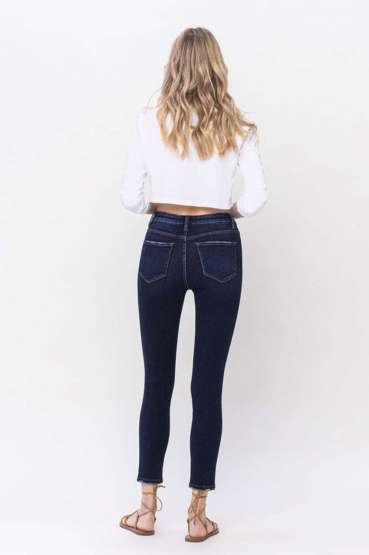 VERVET by Flying Monkey High Rise Ankle Skinny Jeans