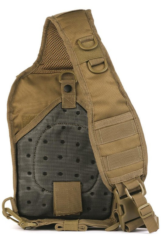 Utility Canvas Sling Backpack