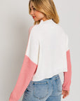 Le Lis Color Block Oversize Sweater