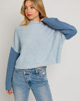 Le Lis Color Block Oversize Sweater