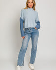 Le Lis Color Block Oversize Sweater