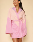 Chevron Terry Cloth Novelty Robe