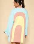 Retro Arch Terry Cloth Novelty Robe