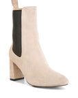 Gaven Suede High Ankle Chelsea Boots