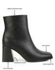 Cox Cut Out Block Heeled Chelsea Boots