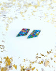 Crystal Studs - Blue Sparkle