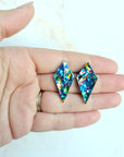 Crystal Studs - Blue Sparkle