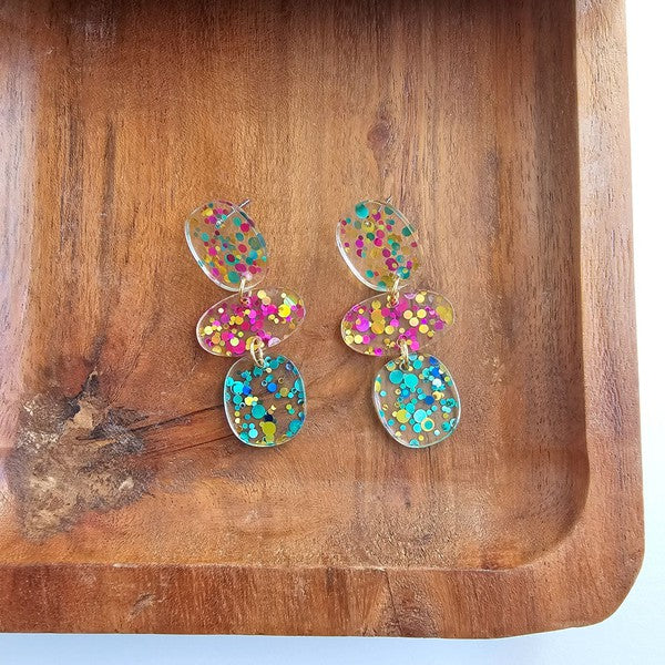 Florence - Confetti Earrings