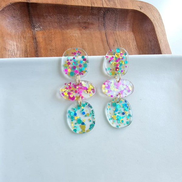 Florence - Confetti Earrings