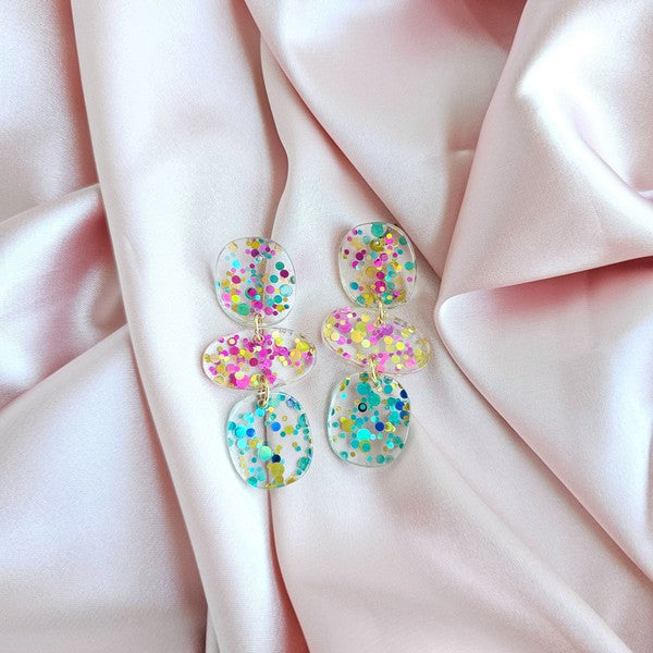 Florence - Confetti Earrings