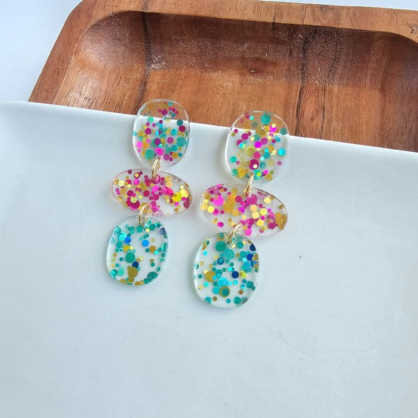 Florence - Confetti Earrings