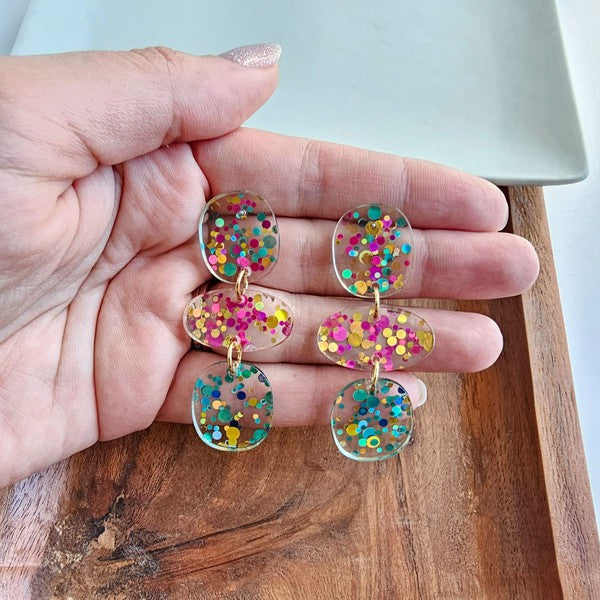 Florence - Confetti Earrings