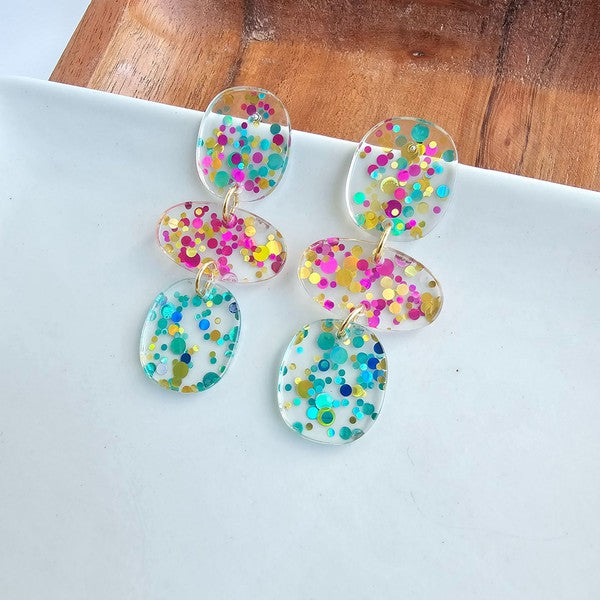 Florence - Confetti Earrings