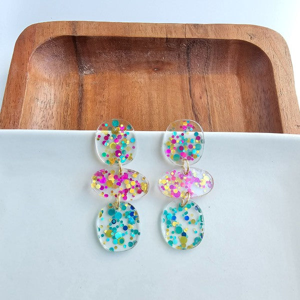 Florence - Confetti Earrings