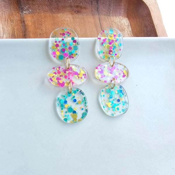 Florence - Confetti Earrings