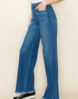 O2 Denim Western Denim Wide Leg Jean