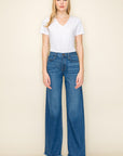 O2 Denim Western Denim Wide Leg Jean