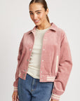 Emory Park Bomber Jacket with Collar