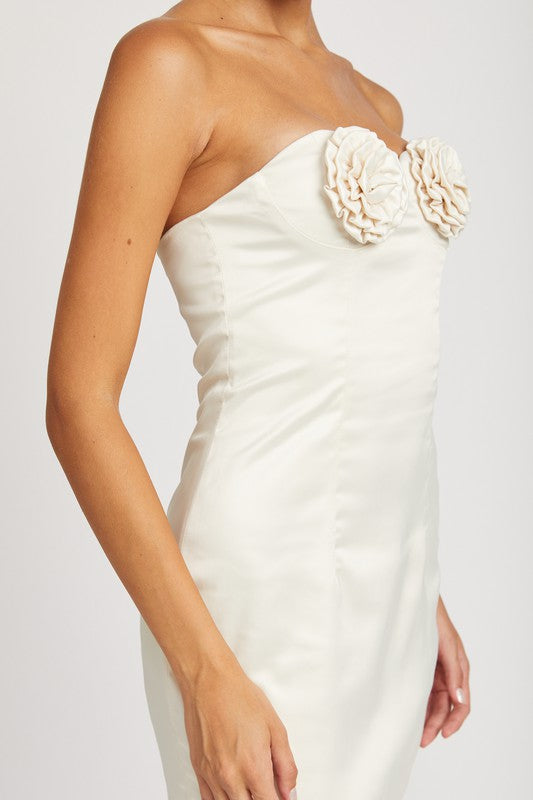 Emory Park | Rosette Bust Mini Dress