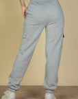 Side Pocket Drawstring Waist Sweatpants