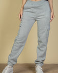 Side Pocket Drawstring Waist Sweatpants