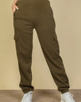 Side Pocket Drawstring Waist Sweatpants