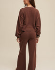 Listicle Knit Sweat Top and Pants Athleisure Lounge Sets