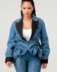 Athina Cute Denim Blazer