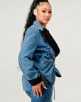 Athina Cute Denim Blazer