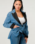 Athina Cute Denim Blazer